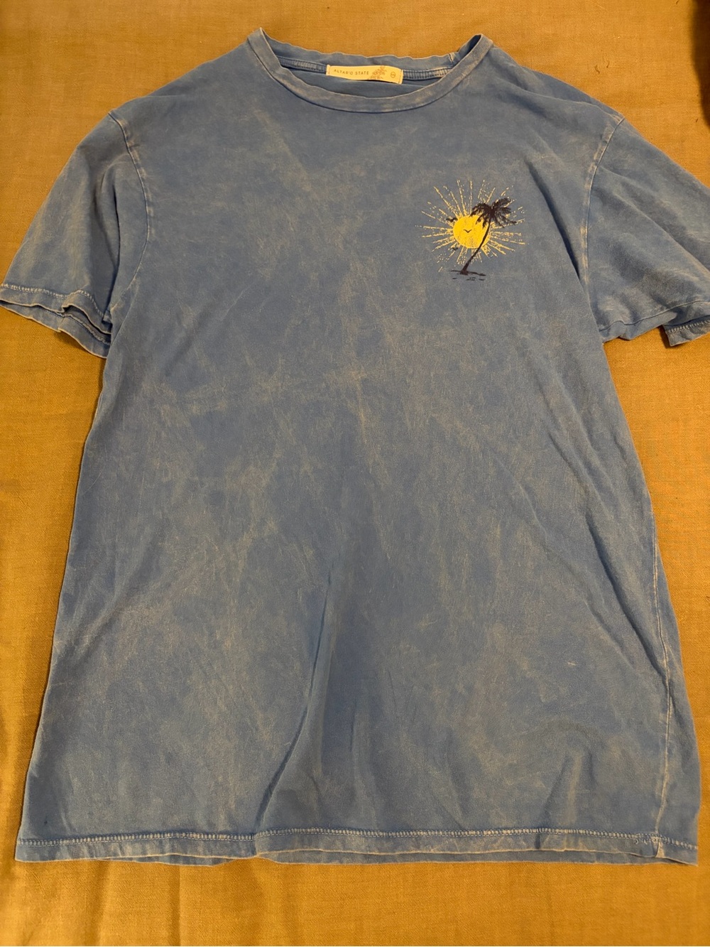 Altar’d State Cruel Summer Washed Blue Graphic Tee